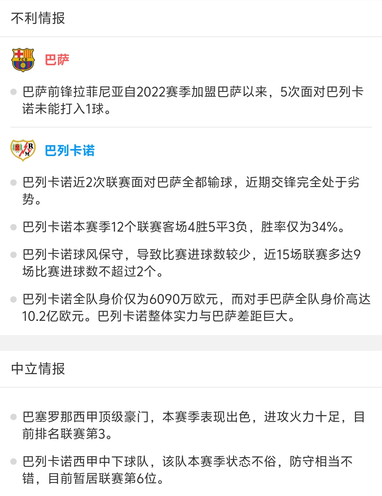 巴萨主场战胜瓦拉多利德，继续领跑积分榜