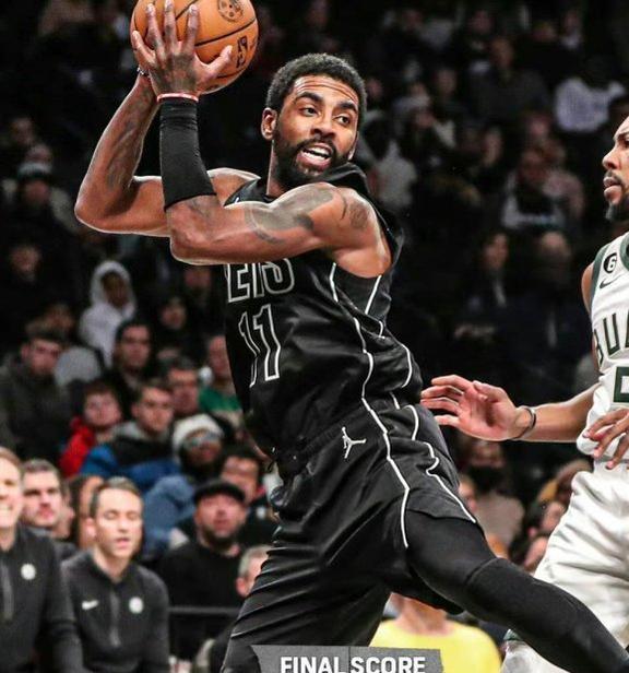 雄鹿力克篮网,稳坐东部第一 雄鹿力克篮网,稳坐东部第一