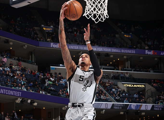 灰熊战胜马刺，莫兰特雷全开